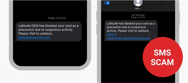 Latitude impersonation scam alert